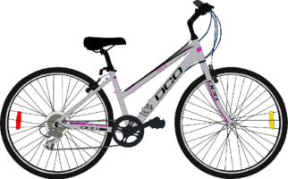 Vélo hybride DCO - Urban 700 Femme - 2019 hybrid bike