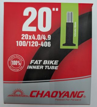 CHAOYANG - Chambre à air 20″ x 4.00-4.90 schrader 48mm