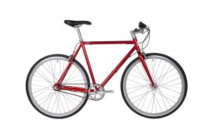vélo urbain Fyxation - PIXEL 3 CHROME RED - 2024 urban bik