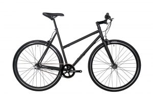 vélo urbain Fyxation - PIXEL 3 S.T. MATTE BLACK - 2024 urban bike