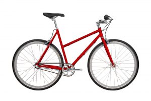 vélo urbain Fyxation - PIXEL 3 S.T. CHROME RED - 2025 urban bike