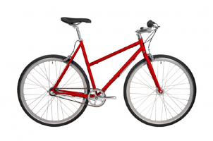 vélo urbain Fyxation - PIXEL 3 S.T. CHROME RED - 2022 urban bike