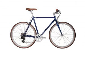 vélo urbain Fyxation - PIXEL 7 NAVY BLUE - 2024 urban bike