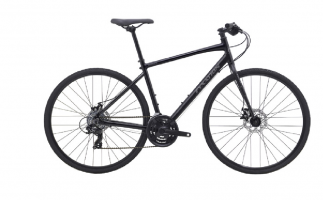vélo hybride Fyxation - URBEX URBAN ADVENTURE BLACK - 2022 hybrid bike