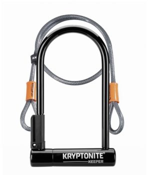 Kryptonite - KEEPER 12 STD W/4' CABLE FLEX