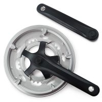 Prowheel - Pédalier DOUBLE ALU ARGENT