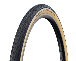 SCHWALBE - PNEU ROAD CRUISER 27 x 1 ¼ PO – FLANCS BEIGES