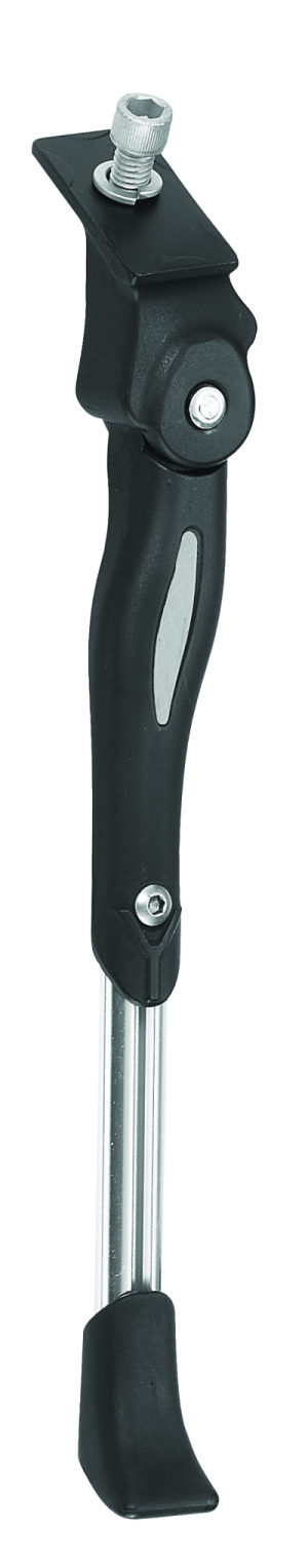49n - BÉQUILLE EN ALLIAGE À FIXATION CENTRALE DE LUXE DLX MID MOUNT ALLOY KICKSTAND