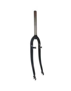 Fourche 26po 1″ (25.4mm) Pivots acier noir filets