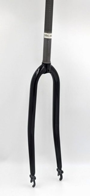 Fourche 700C 1 1/8″ (28.6mm) Sans pivots acier noir filetée