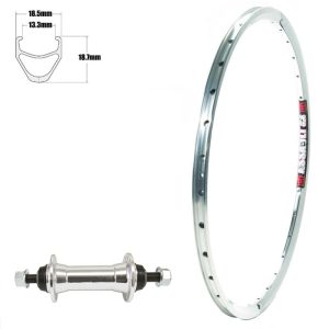 Sun Rims - Roue Avant 700c ASSAULT Écrou Front wheel