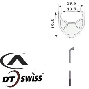 Alexrims	 - R-450 700c Noir Arrière