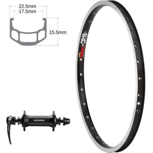 Sunrims - ROUE AVANT CR-18 700c / MOYEU ALIVIO QR