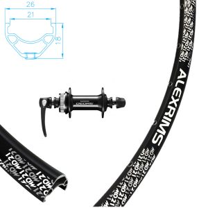 Alexrims - Roue Avant MD21 29po Disque Center Lock Front wheel