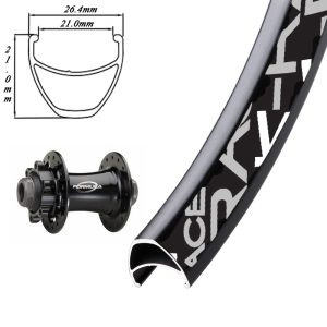 K-Race - Roue Avant K-race 27.5po disque 6 Boulons front wheel