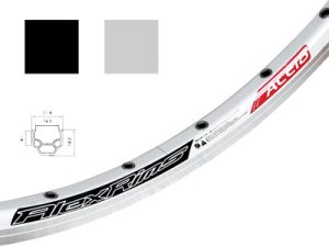 Alexrims	 - ACE-18 700 Noir ARRIÈRE ROUE-LIBRE ÉCROU