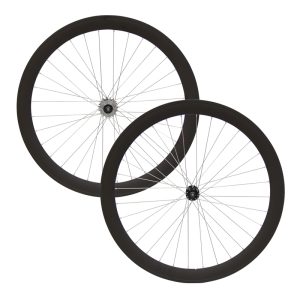Damco - Ensemble de roues ''Single Speed'' 50mm Noir Mat
