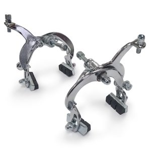 Alhonga Ensemble d’étriers HJ-810S Chromés