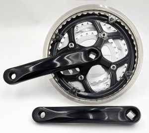 VUELTA - pédalier 9/8/7/6 vitesse 48/38/28 alliage noir 170mm