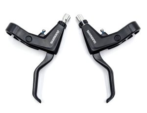 SHIMANO - Levier de frein V-brake en alliage noir 3 doigts
