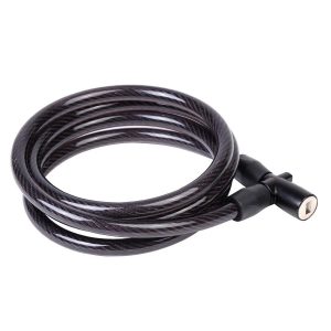 Evo - Câble en spirale Lock-It, Serrure à clé, 10 x 1500mm